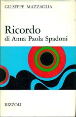 Ricordo di Anna Paola Spadoni