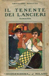 Il tenente dei lancieri - Gerolamo Rovetta - copertina