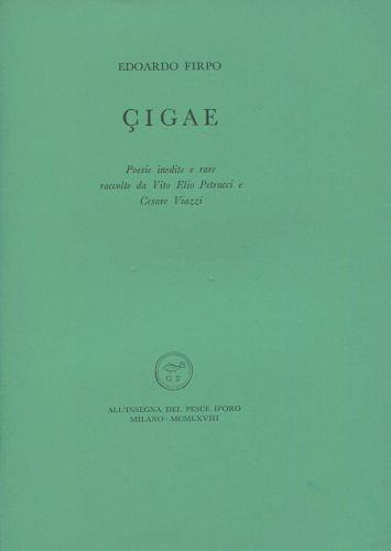 Cigae - Edoardo Firpo - copertina