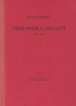 Versi primi e distanti 1937-3957