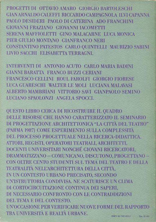 La Città del Teatro - Carlo Quintelli - 2