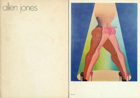 Allen Jones. Galleria Il Fauno, 1971 - Allen Jones - copertina