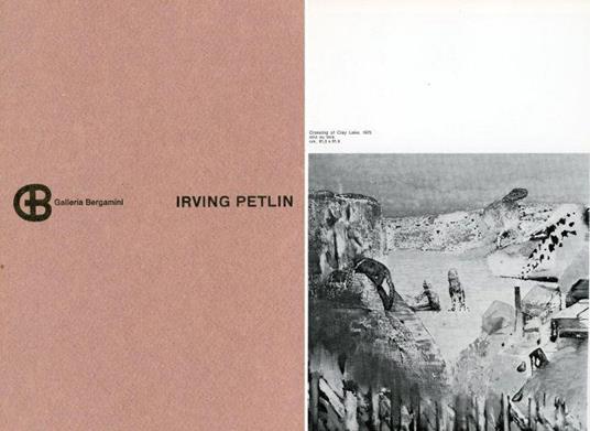 Irving Petlin. Galleria Bergamini, 1977 - Irving Petlin - copertina