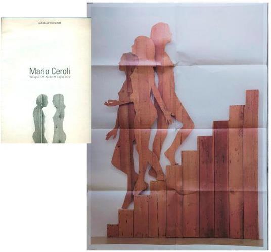 Poster della mostra alla Galleria de' Foscherari 2012 - Mario Ceroli - copertina