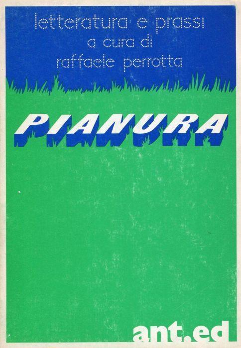 Pianura. Letteratura e Prassi - Raffaele Perrotta - copertina