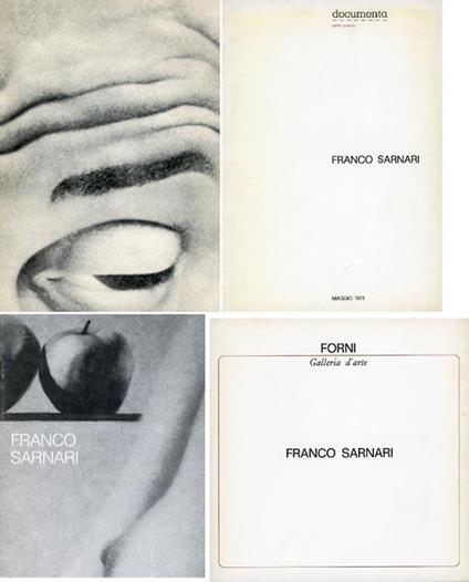Sarnari. Galleria Carbonesi, 1969 - Franco Sarnari - copertina