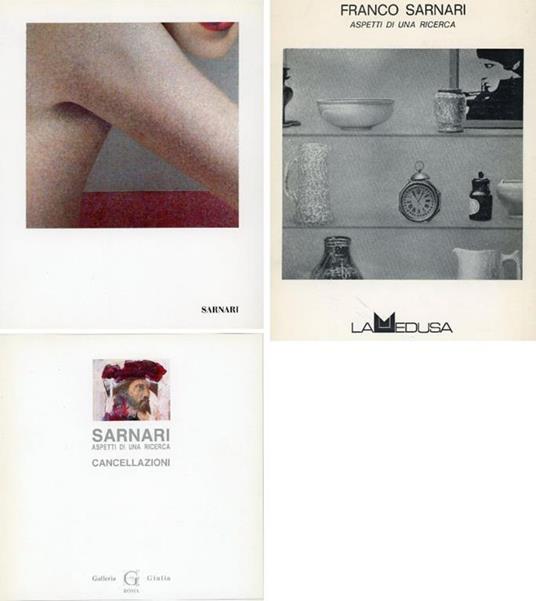 Franco Sarnari, Galleria la Sanseverina 1990 - Franco Sarnari - copertina