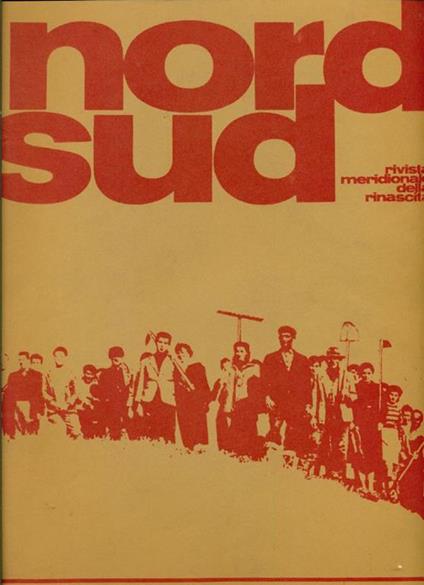 Nord Sud. Rivista meridionale della rinascita. Giugno 1974 - copertina