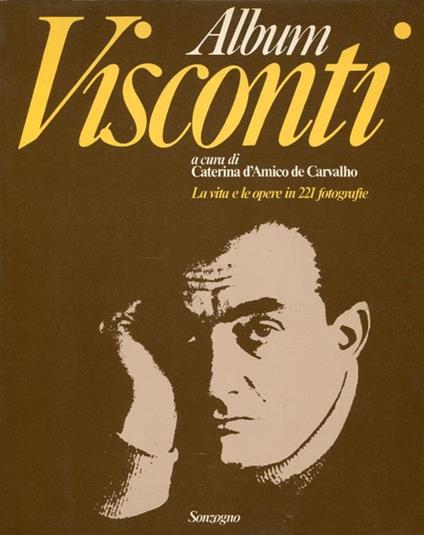 Album Visconti - Caterina D'Amico de Carvalho - copertina