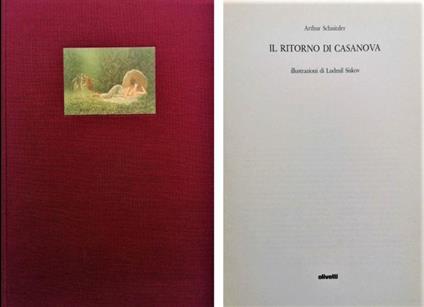 Il ritorno di Casanova - Arthur Schnitzler - copertina