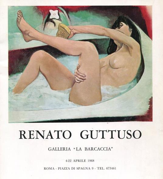 Renato Guttuso. Galleria La Barcaccia - copertina