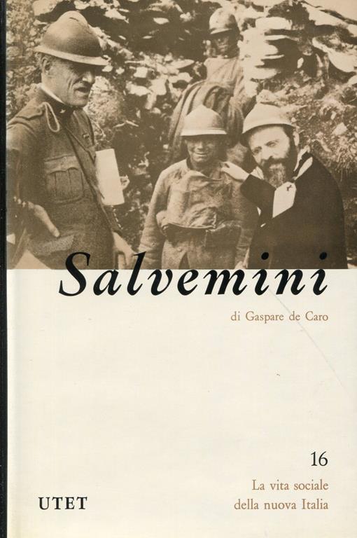 Gaetano Salvemini - Gaspare De Caro - copertina