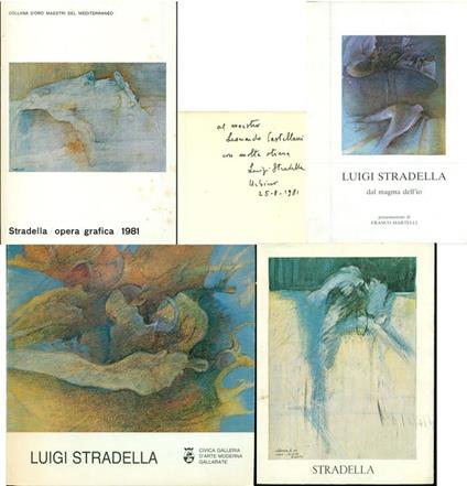 Luigi Stradella. opera grafica "nell'immaginario". Autografo - copertina