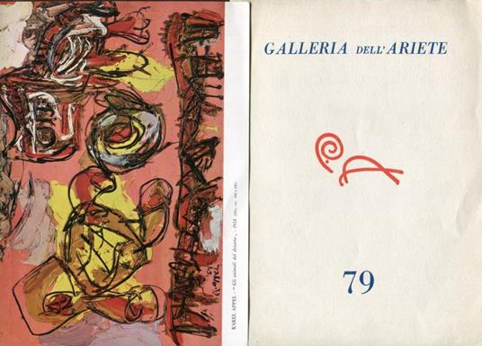 K. Appel. Galleria dell'Ariete 1961 - Karel Appel - copertina