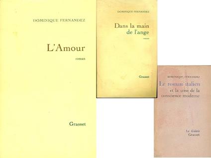 L' Amour - Dominique Fernandez - copertina