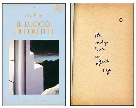 Il luogo dei delitti - Ugo Pirro - copertina