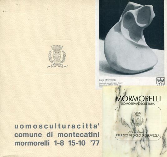 Luigi Mormorelli. Sculture in pietra 1967-1977. Uomosculturacittà - Luigi Mormorelli - copertina