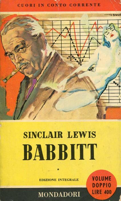 Babbitt - Sinclair Lewis - copertina