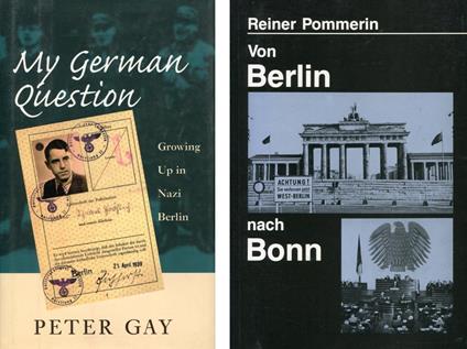 My German question. Growing up in Nazi Berlin - Peter Gay - copertina