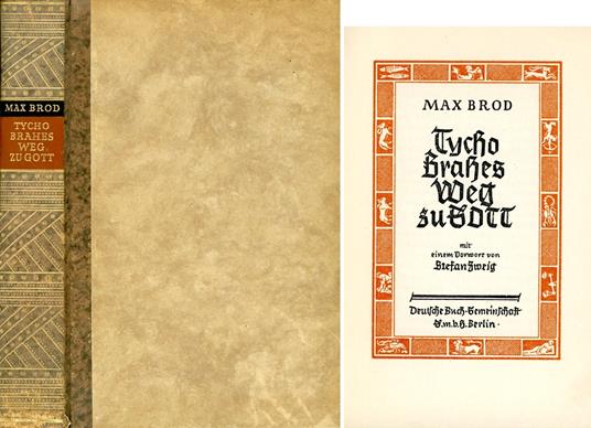Tycho Brahes Weg zu Gott - Max Brod - copertina