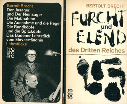 Lehrstucke - Bertolt Brecht - copertina