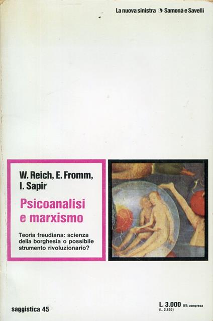 Psicoanalisi e marxismo - copertina