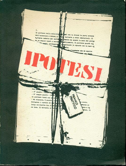 Ipotesi - Franco Prattico - copertina