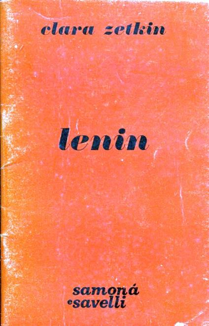Lenin - Clara Zetkin - copertina