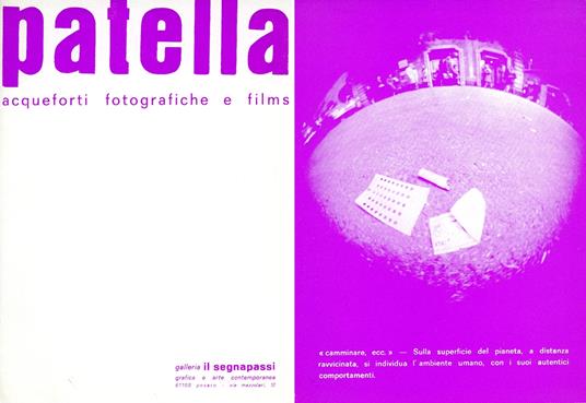 Luca Patella. Acqueforti, fotografia e film - copertina