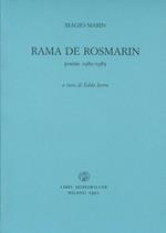 Rama de rosmarin. Poesie 1980-1985