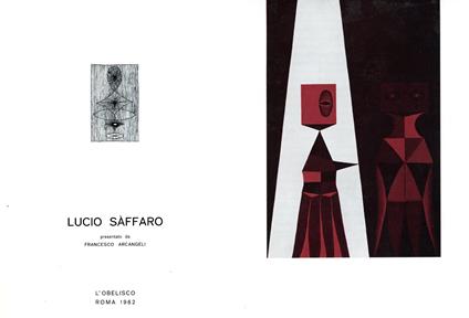 Lucio Saffaro presentato da Francesco Arcangeli - copertina
