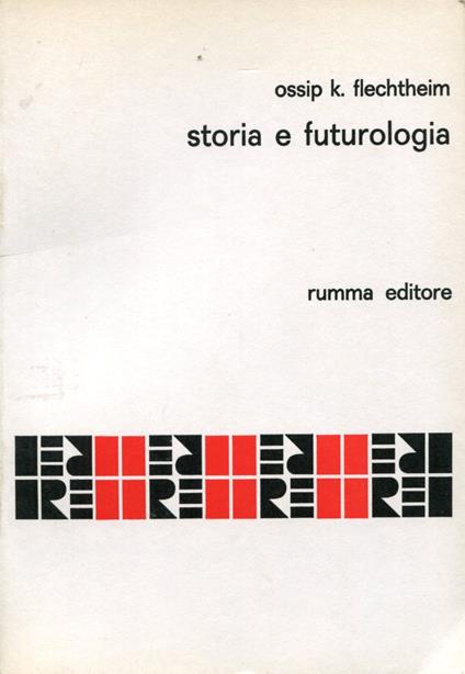 Storia e futurologia - copertina