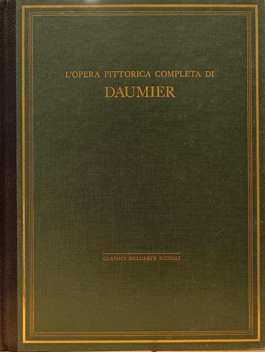 L' opera pittorica completa di Daumier - Honoré Daumier - copertina