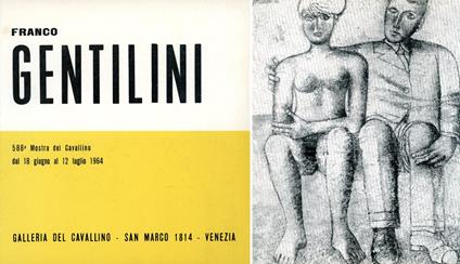 Franco Gentilini. Galleria del Cavallino 1964 - Franco Gentilini - copertina