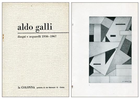 Aldo Galli. Disegni e acquerelli 1936-1967 - copertina
