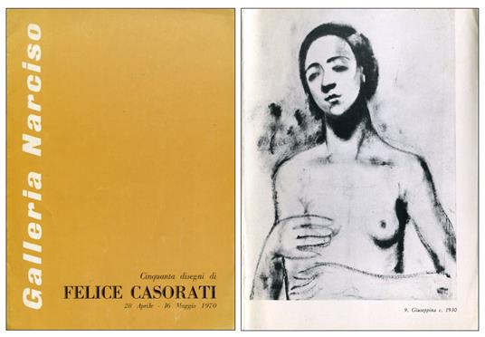 Cinquanta disegni di Felice Casorati - Felice Casorati - copertina