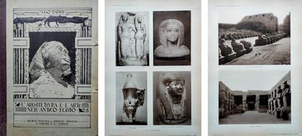 L' architettura e l'arte nell'antico Egitto - copertina