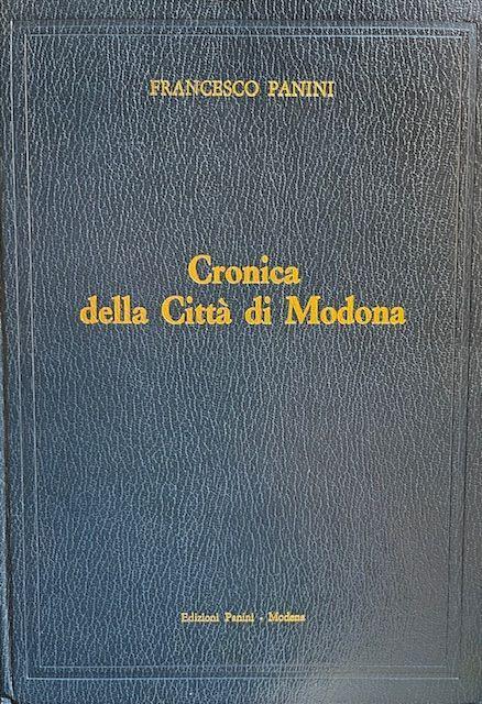 Cronica della Città di Modona - Francesco Panini - copertina