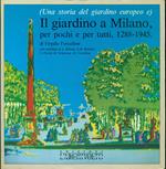 (Una storia del giardino europeo e) Il giardino a Milano, per pochi e per tutti, 1288 - 1945