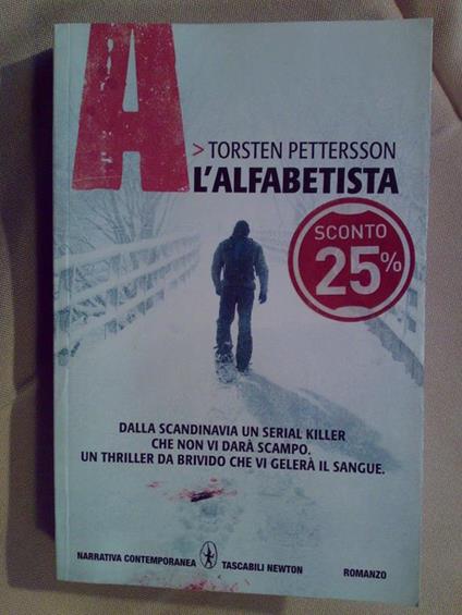 Torsten Pettersson - A L' ALFABETISTA - 2011 - copertina