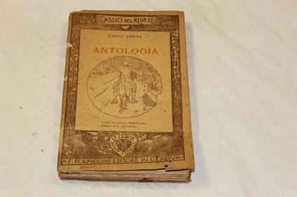 Antologia - Carlo Porta - copertina