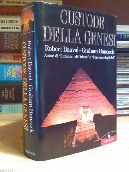 Robert Bauval - Graham Hancock - CUSTODE DELLA GENESI - 1997 - copertina