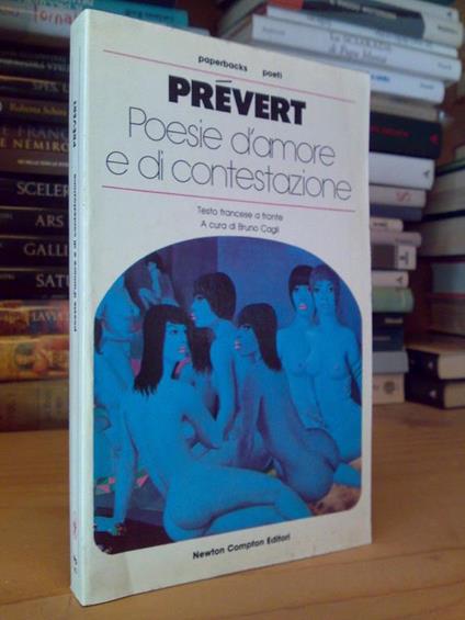 Prevert - POESIE D' AMORE E DI CONTESTAZIONE 1985 - copertina