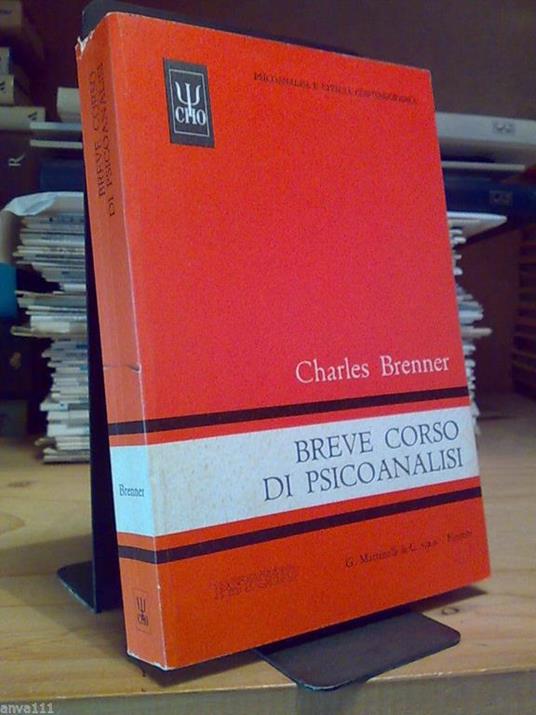 Charles Brenner - BREVE CORSO DI PSICANALISI - 1988 - copertina