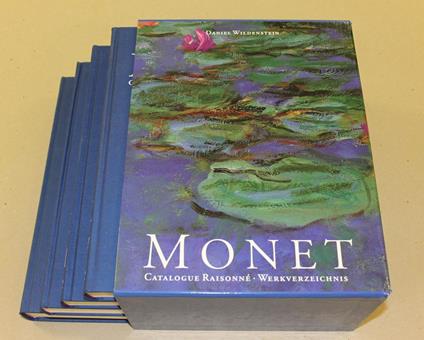 Monet - Oder der Triumph des Impressionismus - IV Vol. - Catalogue Raisonnè - copertina