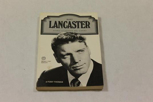 Burt Lancaster - Tony Thomas - copertina