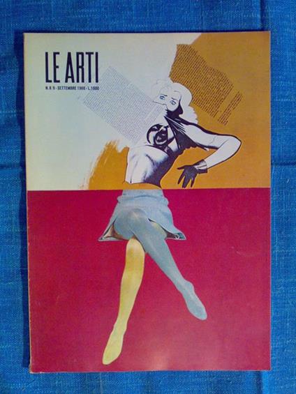 Le Le Arti - N. 8 - 9 - Settembre 1968 - copertina