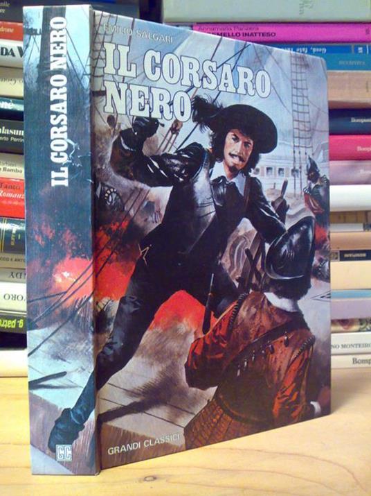 Emilio Salgari - IL CORSARO NERO 1974 - copertina