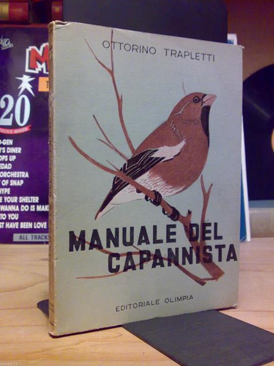 Trapletti Ottorino - MANUALE DEL CAPANNISTA - 1951 ( Editoriale Olimpia ) - copertina