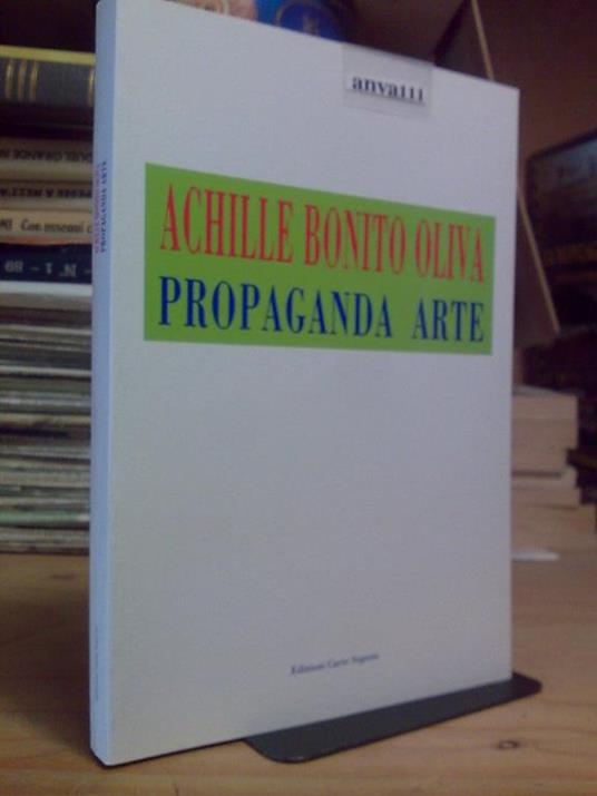 Achille Bonito Oliva - PROPAGANDA ARTE - 1992 - copertina